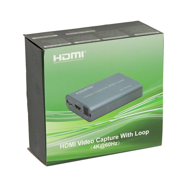 Пристрій захоплення відео PowerPlant HDVC7 HDMI USB2.0 4k/60hz (CA914173) - зображення 3