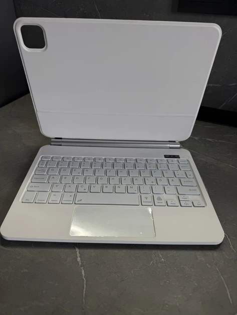 Клавіатура SENGBIRCH Magic Keyboard з чохлом P11/P12 для iPad Air 11" та інші - з підсвічуванням та кількома трекпадами для iPad - зображення 4