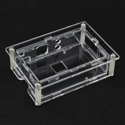 Корпус для Микро ПК Raspberry Pi для PI4 прозорий (Acrylic, for 3.5 inch LCD) (RA575) - Фото 1 Корпус для Микро ПК Raspberry Pi для PI4 прозорий (Acrylic, for 3.5 inch LCD) (RA575) - изображение 1