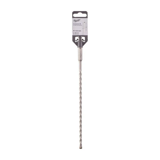 Бур Milwaukee SDS-PLUS CONTRACTOR 6.5 x 260 (4932471223) - Фото 2 Бур Milwaukee SDS-PLUS CONTRACTOR 6.5 x 260 (4932471223) - изображение 2