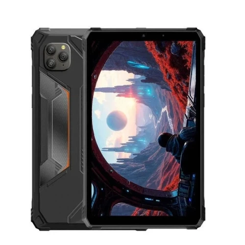 Планшет 8.68' Blackview Active 5, Black, 1340x800 (IPS, 90 Гц), Unisoc T615 (8 ядер), Mali-G57 MP1, 6Gb, 128Gb, microSD (до 2 Tb), 16 Mp + 13 Mp, 4G, GPS, NFC, WiFi 5, Bluetooth 5.2, 6600 mAh (18 Вт), IP69K, Android 15 (DokeOS P 4.2) - Фото 1 Планшет 8.68' Blackview Active 5, Black, 1340x800 (IPS, 90 Гц), Unisoc T615 (8 ядер), Mali-G57 MP1, 6Gb, 128Gb, microSD (до 2 Tb), 16 Mp + 13 Mp, 4G, GPS, NFC, WiFi 5, Bluetooth 5.2, 6600 mAh (18 Вт), IP69K, Android 15 (DokeOS P 4.2) - изображение 1