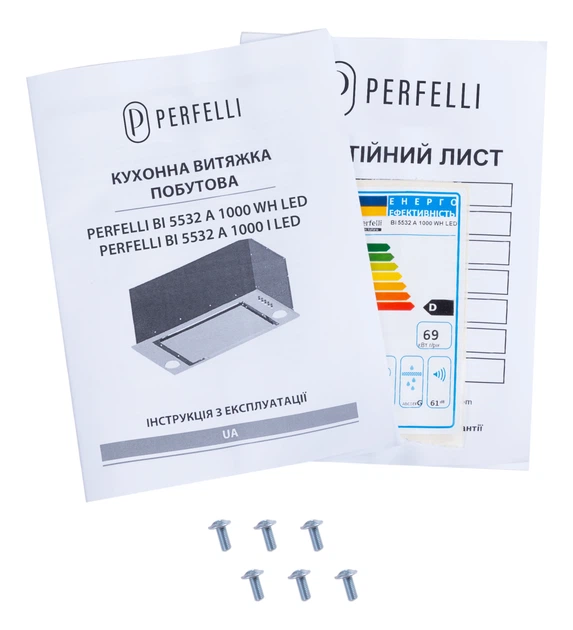 Вытяжка Perfelli BI 5532 A 1000 BL LED - изображение 10