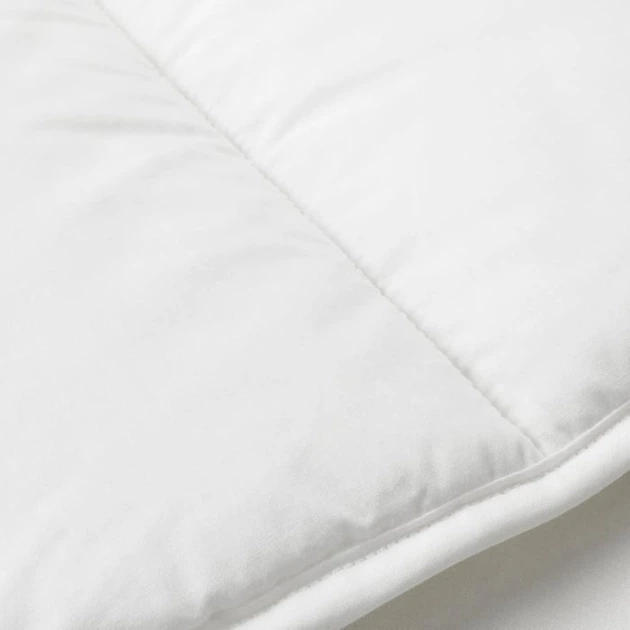 Ковдра для ліжечка, біла, 110x125 см IKEA LEN 600.285.10 - изображение 4