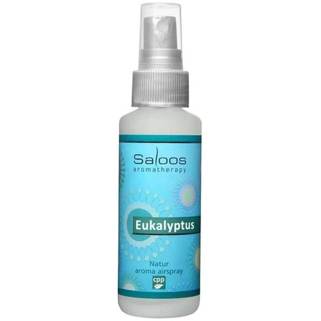 Натуральний освіжувач повітря Saloos Natur aroma Airspray Eucalyptus, 50 мл - Фото 1 Натуральний освіжувач повітря Saloos Natur aroma Airspray Eucalyptus, 50 мл - зображення 1