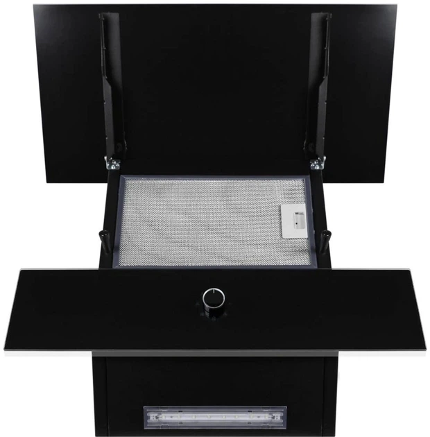 Вытяжка Kumtel EBG-630B-A0A BLACK - изображение 4