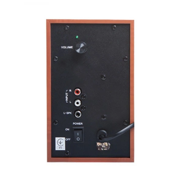 Портативная колонка Gemix TF-5 2 x 5 Вт МДФ Питание от сети 220 В Вишневая (TF-5 CHERRY) - изображение 6