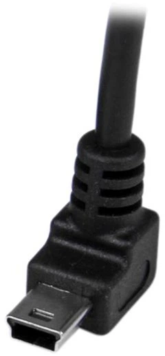 Kabel StarTech USB Type A - Mini-USB B Up Angled M/M 1 m Black (USBAMB1MU) - obraz 4
