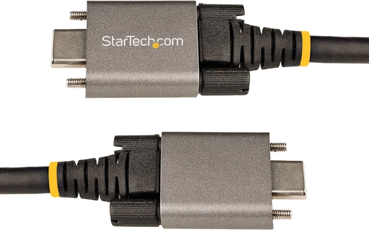 Kabel StarTech USB Type-C - Type-C M/M 10 Gbit/s 1 m Black (USB31CCSLKV1M) - obraz 3