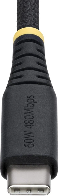 Kabel StarTech USB Type-C - Type-C M/M 1 m Black (USB2CC1MNCBR) - Zdjęcie 4 Kabel StarTech USB Type-C - Type-C M/M 1 m Black (USB2CC1MNCBR) - obraz 4