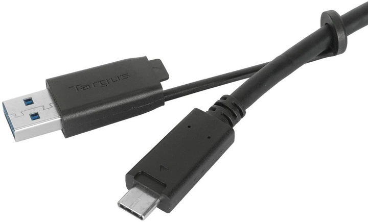 Kabel Targus USB Type-C - Type-C/Type A M/M 1 m Black (ACC1133GLX) - obraz 3