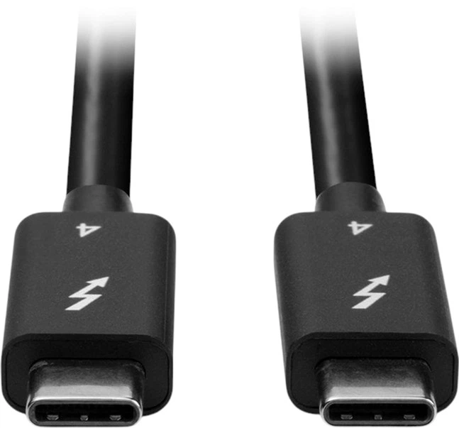 Кабель Lindy Thunderbolt 4 USB Type-C - Type-C M/M 1 m Black (4002888311205) - Фото 3 Кабель Lindy Thunderbolt 4 USB Type-C - Type-C M/M 1 m Black (4002888311205) - зображення 3