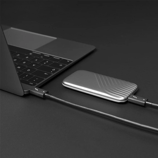 Кабель Lindy Thunderbolt 4 USB Type-C - Type-C M/M 1 m Black (4002888311205) - Фото 5 Кабель Lindy Thunderbolt 4 USB Type-C - Type-C M/M 1 m Black (4002888311205) - зображення 5