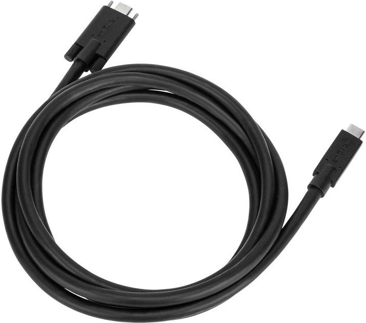 Kabel Targus USB Type-C - Type-C M/M 1.8 m Black (ACC1122GLX) - Zdjęcie 3 Kabel Targus USB Type-C - Type-C M/M 1.8 m Black (ACC1122GLX) - obraz 3