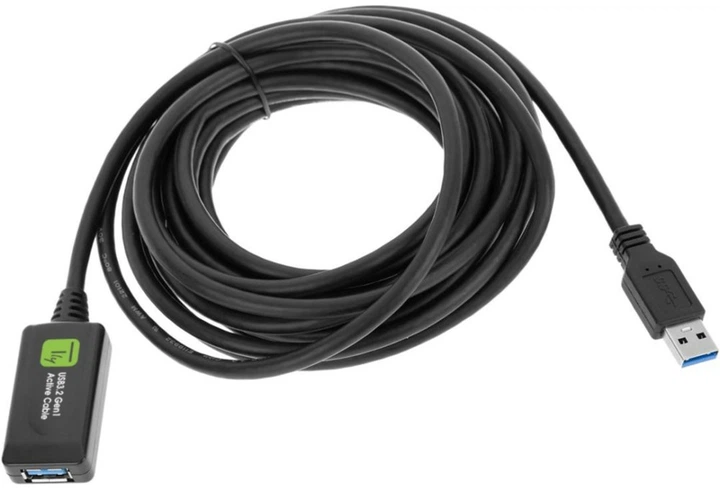 Kabel Techly USB Type A - Type A M/F 5 m Black (ICUR3050G) - obraz 2