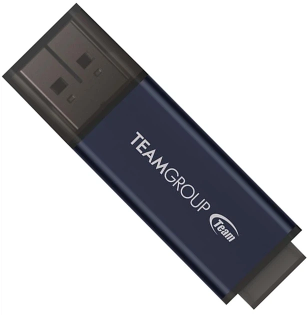 Флеш пам'ять USB Team Group C211 128GB USB 3.2 Gen1 Blue (TC2113128GL01) - Фото 1 Флеш пам'ять USB Team Group C211 128GB USB 3.2 Gen1 Blue (TC2113128GL01) - зображення 1