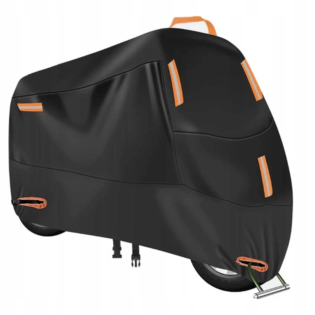Чохол на скутер мотоцикл захист від дощу Oxford 210d 245x105x125 - зображення 3