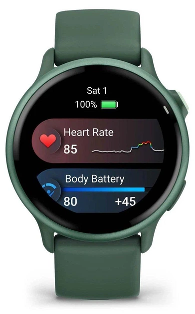 Розумний годинник Garmin Vivoactive 6 Metallic Jasper Green with Jasper Green Band (010-02985-02) ОЕМ - Фото 6 Розумний годинник Garmin Vivoactive 6 Metallic Jasper Green with Jasper Green Band (010-02985-02) ОЕМ - зображення 6