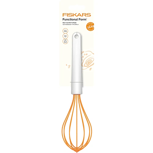Trzepaczka Fiskars Functional Form z powłoką silikonową 27.8 cm Biała (1023613) (6424002005773) - obraz 7