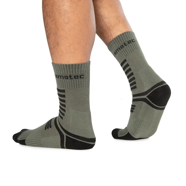Шкарпетки Camotec Merino LongAir 2.0 Хакі, 40-42 - изображение 3