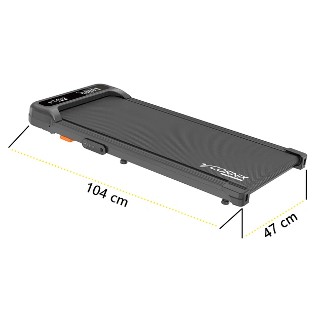 Дорожка беговая для ходьбы Cornix Lexi Walking Pad с функцией вибрации Black (JDT-0851342) - изображение 7