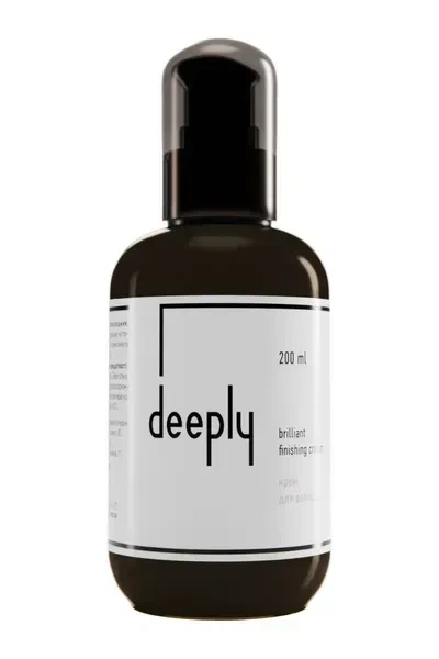Крем для волос deeply Brilliant Finishing Cream для гладкости 200 мл - Фото 1 Крем для волос deeply Brilliant Finishing Cream для гладкости 200 мл - изображение 1