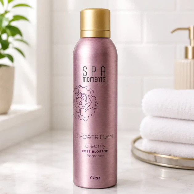 Нежная пена для душа Cien Spa Moments с ароматом розы, 200 мл - изображение 3