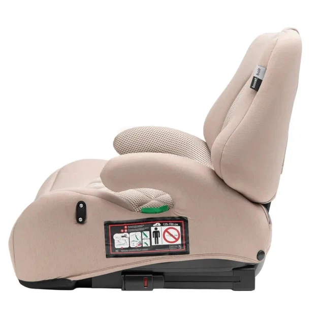 Автокрісло Bair Boost i-Size Iso-fix BG-03 Beige, 15–36 кг, 100–150 см, ISOFIX, бежеве - зображення 3