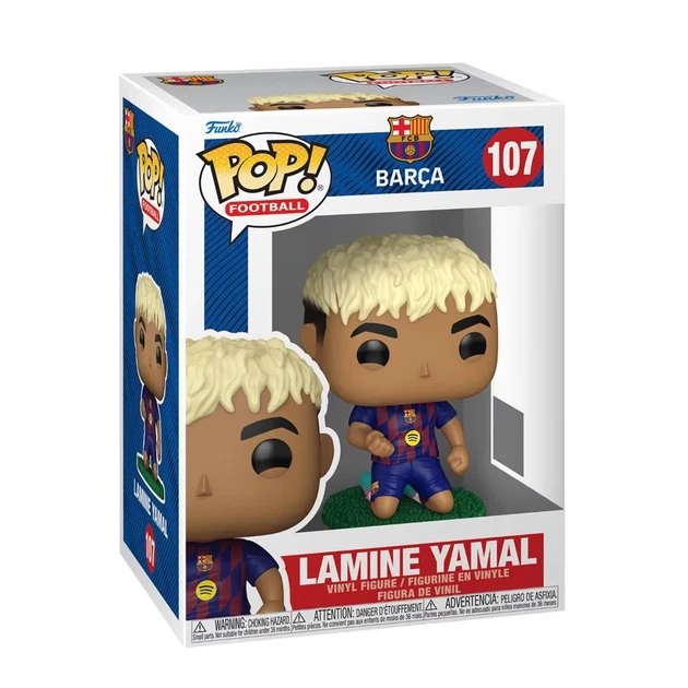 Ігрова фігурка колекційна Funko Pop Ламін Ямаль серія Футбол Барселона S2 9,6 см - Фото 1 Ігрова фігурка колекційна Funko Pop Ламін Ямаль серія Футбол Барселона S2 9,6 см - зображення 1