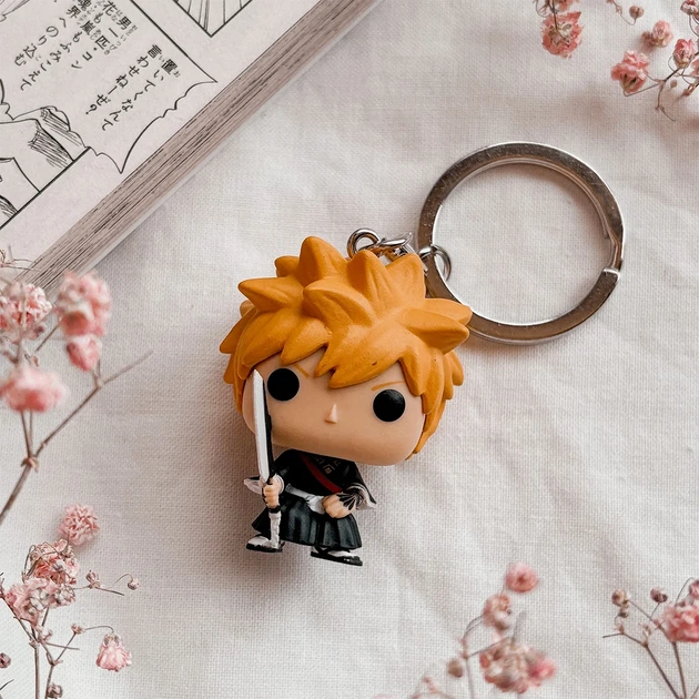 Ігрова фігурка на кліпсі Funko Pop Ічіґо вінілова 3,8 см - Фото 3 Ігрова фігурка на кліпсі Funko Pop Ічіґо вінілова 3,8 см - зображення 3
