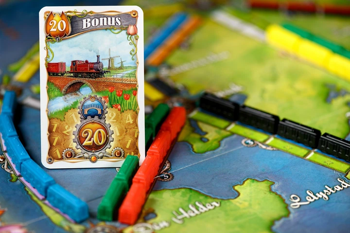 Dodatek do gry planszowej Rebel Wsiąść do Pociągu: Kolekcja Map 4 - Holandia (0824968721209) - obraz 9