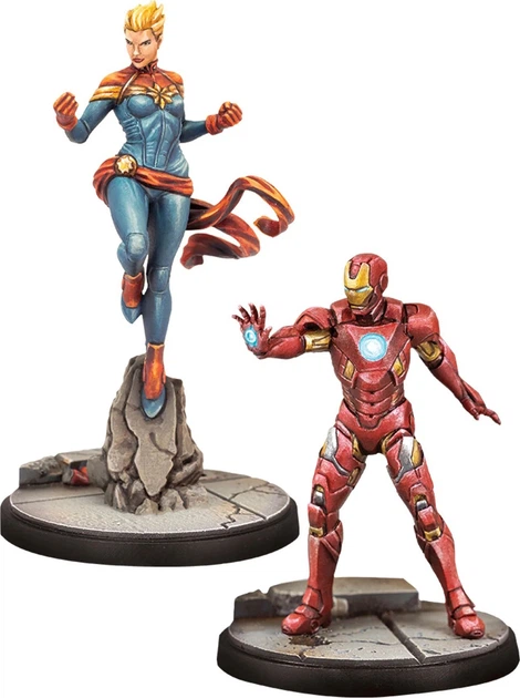 Додаток до Marvel Crisis Protocol – Avengers Affiliation Pack (англійська версія) (841333122645) - зображення 3
