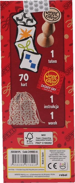 Gra planszowa Rebel Jungle Speed Eco (3558380078418) - Zdjęcie 10 Gra planszowa Rebel Jungle Speed Eco (3558380078418) - obraz 10