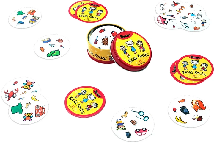 Gra planszowa Rebel Dobble Kicia Kocia (3558380081685) - Zdjęcie 6 Gra planszowa Rebel Dobble Kicia Kocia (3558380081685) - obraz 6