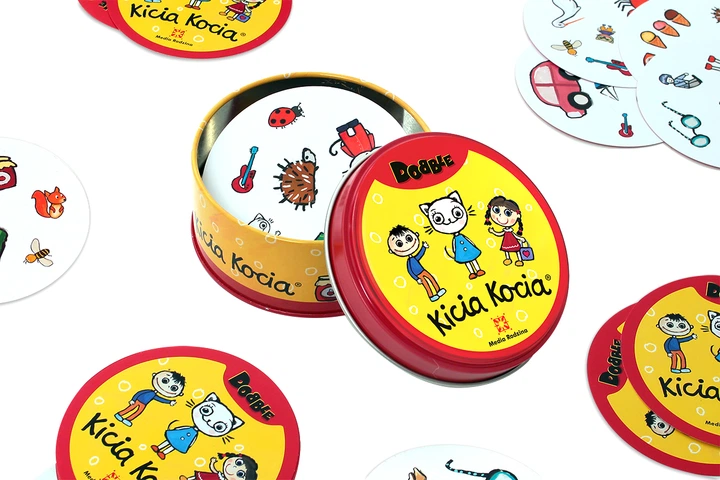 Gra planszowa Rebel Dobble Kicia Kocia (3558380081685) - Zdjęcie 7 Gra planszowa Rebel Dobble Kicia Kocia (3558380081685) - obraz 7