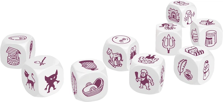 Настольная игра Rebel Story Cubes: Фантазии (3558380077138) - изображение 6