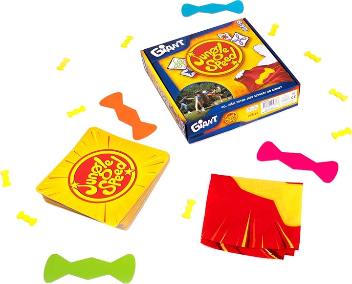 Gra planszowa Rebel Jungle Speed Giant ZYGJSGI0101PL (3558380127536) - Zdjęcie 3 Gra planszowa Rebel Jungle Speed Giant ZYGJSGI0101PL (3558380127536) - obraz 3