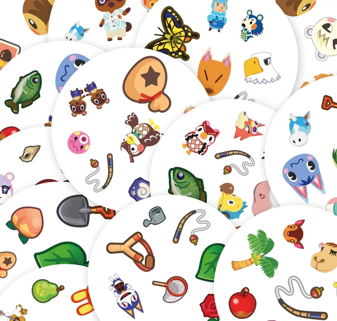 Настільна гра Rebel Dobble Animal Crossing DOBAC07PL (3558380127192) - зображення 6