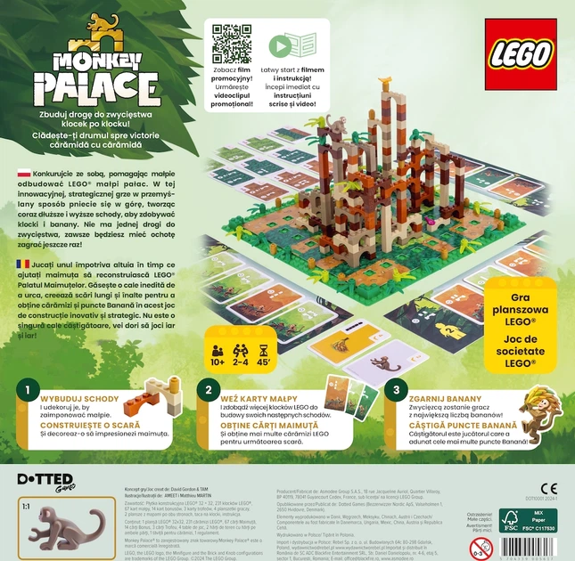 Gra planszowa Rebel LEGO Monkey Palace (edycja wielojęzyczna)(5704339005617) - Zdjęcie 9 Gra planszowa Rebel LEGO Monkey Palace (edycja wielojęzyczna)(5704339005617) - obraz 9