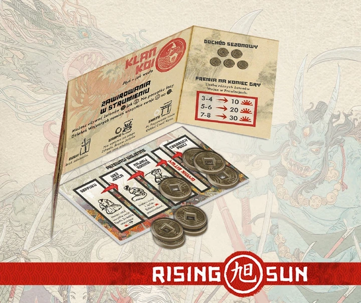 Настільна гра Portal Games Rising Sun (5902560381184) - Фото 4 Настільна гра Portal Games Rising Sun (5902560381184) - зображення 4