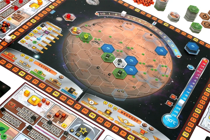 Gra planszowa Rebel Terraformacja Marsa (5901549927900) - Zdjęcie 9 Gra planszowa Rebel Terraformacja Marsa (5901549927900) - obraz 9