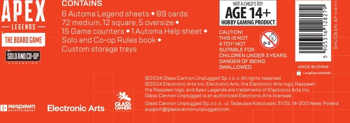 Додаток до гри Glass Cannon Unplugged Apex Legends Solo and Co-op Expansion (англійська версія) (5905316128279) - зображення 6