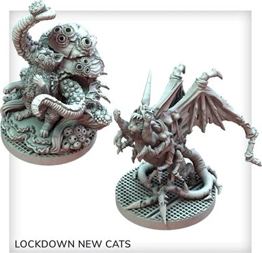 Dodatek do gry planszowej Rebel Awaken Realms Nemesis: Lockdown Space Cats (5907222999851) - Zdjęcie 2 Dodatek do gry planszowej Rebel Awaken Realms Nemesis: Lockdown Space Cats (5907222999851) - obraz 2