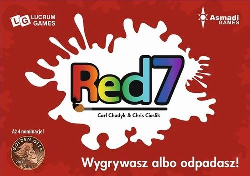 Gra planszowa Lucrum Games Red7 (edycja polska) (5907377126256) - Zdjęcie 1 Gra planszowa Lucrum Games Red7 (edycja polska) (5907377126256) - obraz 1