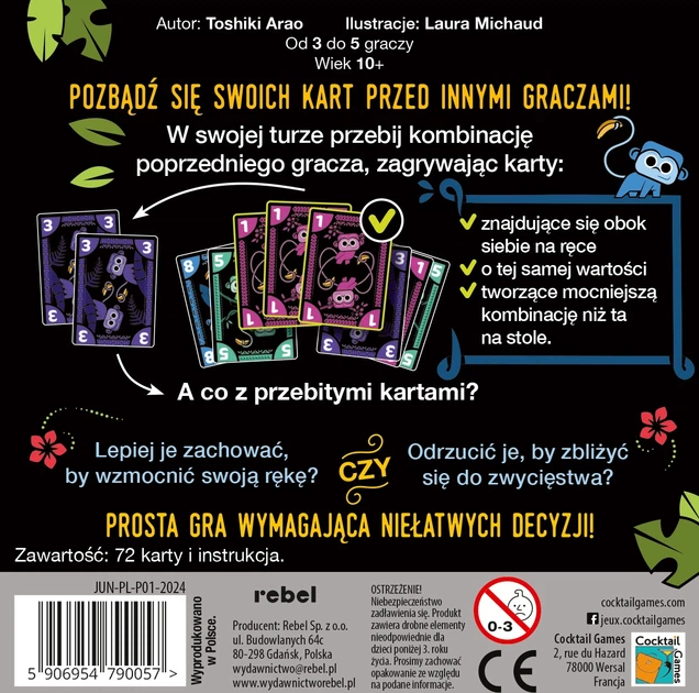 Настільна гра Rebel Jungo Польське видання (5906954790057) - зображення 9