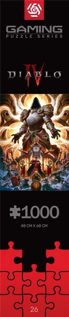 Пазл GOOD LOOT Jumbo Diablo IV Inarius The Father 1000 елементів (5908305247326) - Фото 8 Пазл GOOD LOOT Jumbo Diablo IV Inarius The Father 1000 елементів (5908305247326) - зображення 8