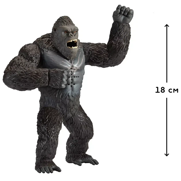 Фигурка Godzilla vs. Kong Конг готов к бою 18 см (35507) - изображение 2