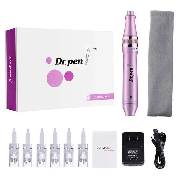 Дермапен Dr. Pen Ultima M7-C Pink (проводной) - изображение 5