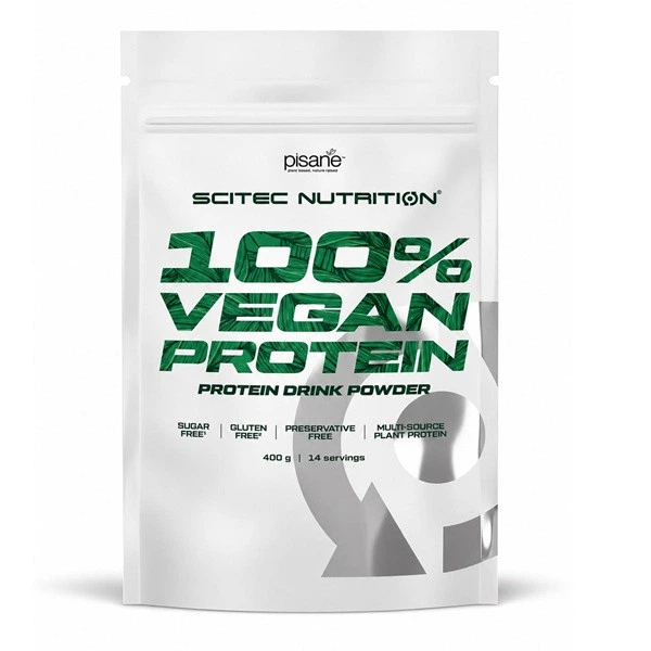 Протеин Scitec Nutrition Vegan Protein 400 грамм Вкус Лесной орех - Фото 1 Протеин Scitec Nutrition Vegan Protein 400 грамм Вкус Лесной орех - изображение 1