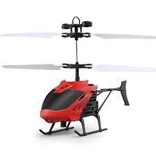 Інтерактивна іграшка вертоліт, що летить Induction Aircraft 11 см, заряджання від USB, час польоту 10 хвилин, матеріал пластик - изображение 2