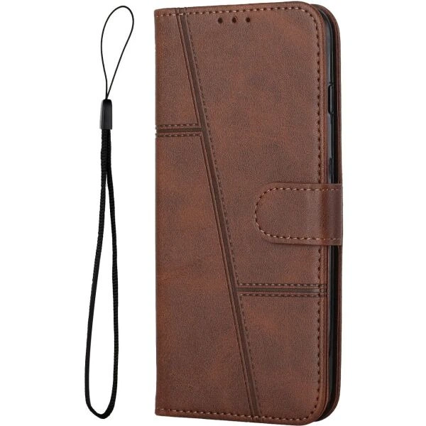 Чехол-книжка с застежкой UniCase Jet Cover для Xiaomi Poco C95 Pro - Brown - Фото 3 Чехол-книжка с застежкой UniCase Jet Cover для Xiaomi Poco C95 Pro - Brown - изображение 3